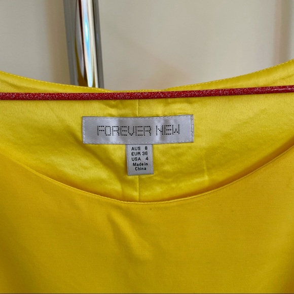Yellow dress from Forever New (Size 8) - Picture 3 of 6